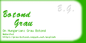 botond grau business card